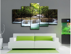 Модульная картина "Пороги водопада"