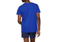 Купить футболку Asics SILVER SS TOP BLUE 2011A006-422 в синем цвете для бега фото сзади