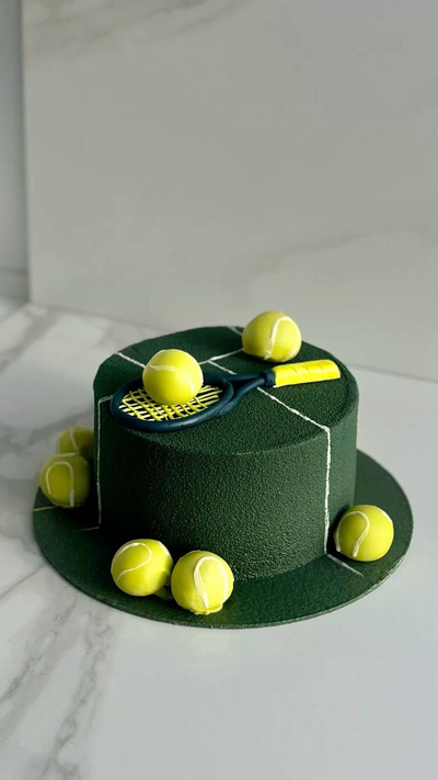 Торт теннисисту