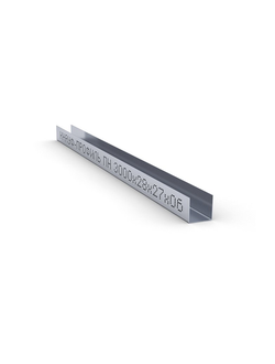 Профиль Кнауф UD 28х27х0,6мм 3м ПН для гипсокартона