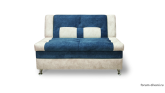 Кухонный ДИВАН "ФОРУМ-10", Синий/Слоновая кость