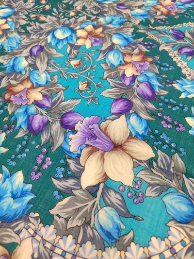 Павловопосадский платок Соловьиная роща 1994-11