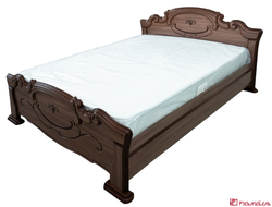 Кровать 1600*2000 СТЕЛЛА (шимо темный лак)