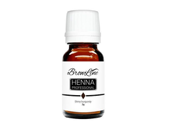 Хна для бровей Shiny burgundy, мерный стаканчик и ложечка 3 г.