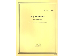 Bozza, Eugène Agrestide op.44 pour flûte et piano