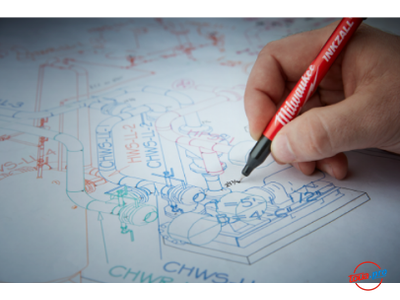 Набор тонких ручек MILWAUKEE INKZALL Fine Tip (Синий/Красный/Черный) 48223165