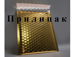 Металлизированный пакет с воздушной подушкой G/17 (230х320мм) золотой (gold)