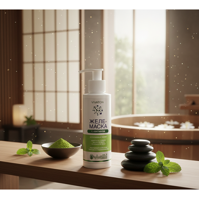 Желе-маска «Виватон» с пектином (200 мл) — Естественный пилинг и лифтинг