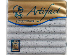 полимерная глина "Артефакт", цвет-снежный мрамор, брус 56 грамм