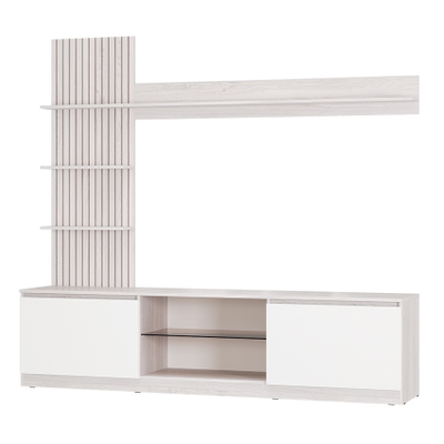 Гостиная "Убер ГС-05" ясень белый  (BTS)