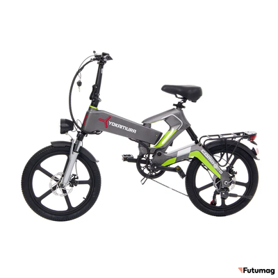 Электровелосипед Yokamura Combo 20 2.0 Grey Black