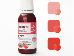S-gel 09 красный тюльпан, концентрат универс. для окраш. (10 мл) KREDA Bio, компл. пищ. добавка