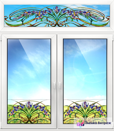 ВИТРАЖНАЯ ПЛЕНКА F-15