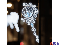 Светодиодная консоль для опорных столбов освещения