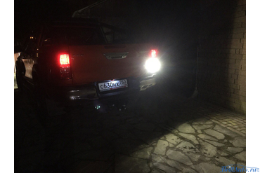 Toyota Hilux Revo Светодиодный свет задний ход