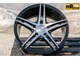 Комплект дисков R16 7,0J ET+35 5*114,3 Vossen VPS-302 Черный глянец с полированными лучами (G424)