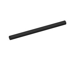 Hose, Rigid 3mm D.  6L / 4.8cm, Black (75c06 / 4118741 / 4270745 / 4495367 / 4505063 / 4546459 / 4640742)