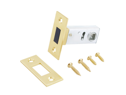 Защелка АЛЛЮР АРТ L50-8M SB мат.золото магнитная б/ручек  [59028]