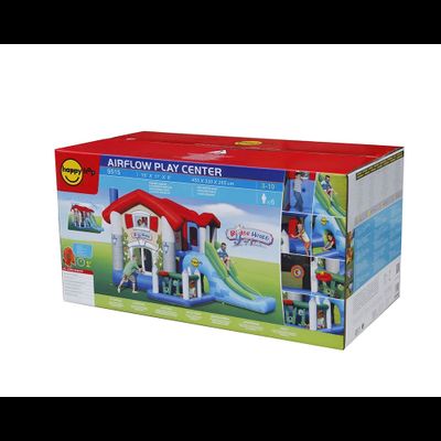 Надувной батут с горкой «В гостях у сказки»