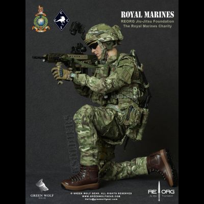 ПРЕДЗАКАЗ - Королевский морской пехотинец (Том Харди) - Коллекционная фигурка 1/6 Scale British Royal Marine REORG Figure Featuring TOM HARDY (GWG-011) - Green Wolf Gear