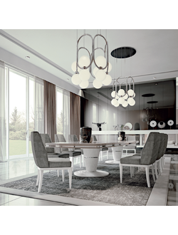 СТОЛ ОБЕДЕННЫЙ ELLIPSE (L500*P120*H80) АРТ.9007 FRANCESCOPASI