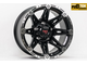 Комплект дисков R17 9,0J ET-40 5*150 TUFF A.T. T-01 Черный с полированным ободом (R606)