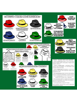 Метод "6 шляп мышления"