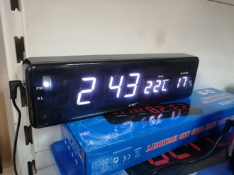 VST-805S-6 бел.цифры электронные часы