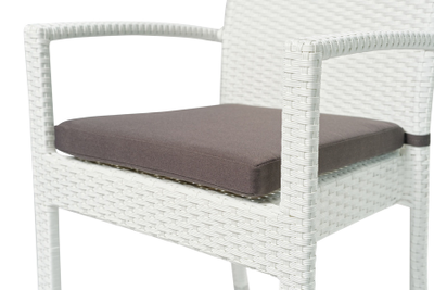 Плетеный стул MILANO белый