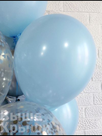 Сет "Нежно голубой" (21 шарик)