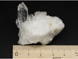 Кварц горный хрусталь, друза, Бразилия (40*36*23 мм, 28 г) №37945