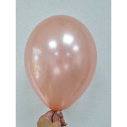 Воздушный шар "Розовое золото" металлик 30 см.
