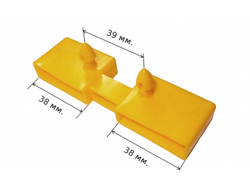Латодержатель двойной 38 мм