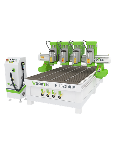 Фрезерно-гравировальный станок с ЧПУ WoodTec H 1325 4FM