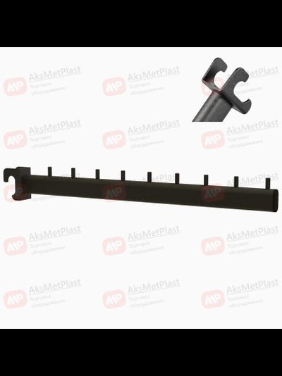 MB-M940Z Кронштейн прямой на овал трубу 9 шт черный