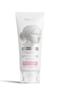 Пилинг-скатка для лица с фруктовыми кислотами ДЕПИГМЕНТАЦИЯ + ОСВЕТЛЕНИЕ 75 г  Белита-М K-W.H.I.T.E 3:0