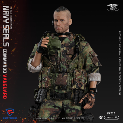 Штурмовик "морских котиков" США - Коллекционная фигурка 1/12 SCALE Special Assault Team Top Soldier (LW020) - CRAZY FIGURE