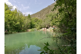 Чернореченский каньон, река Черная