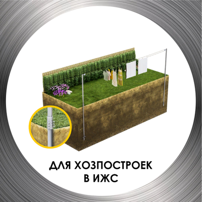 Литой наконечник для винтовых свай ЛН 57-150