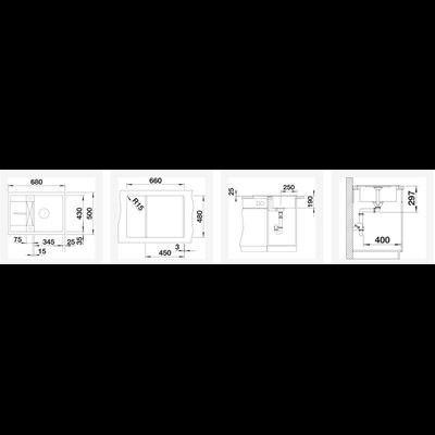 Мойка Blanco Metra 45S compact 519581