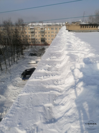 Чистка крыши от снега Иваново
