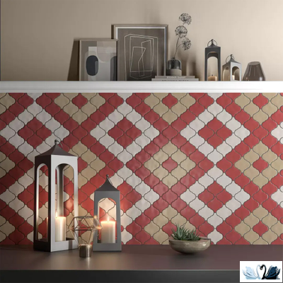 Плитка Kerama Marazzi Арабески 26 х 30 см желтая светлая матовая