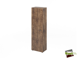 Шкаф для документов L-561 Таксония шоколадная 570*374*1916 мм (Ш*Г*В)