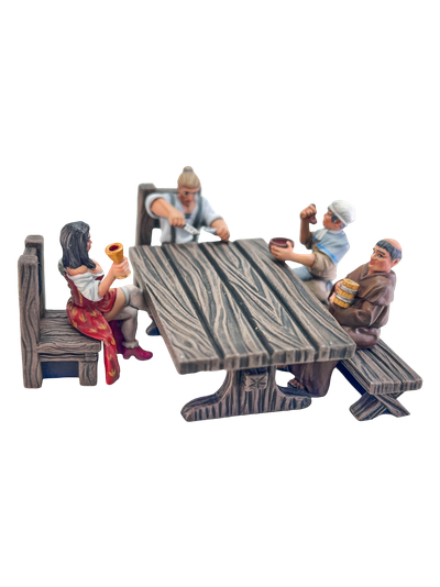 Обедающие горожане