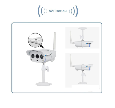VStarcam. Уличная IP WiFi/LAN видеокамера с DVR, HD (Я-диск)