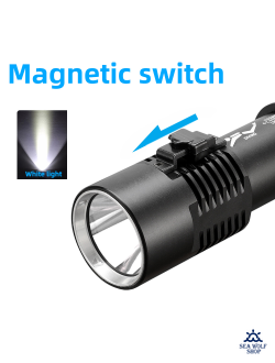 Фонарь подводный Diving D1 P70-1950Lm-белый 13см, бокс, комплект