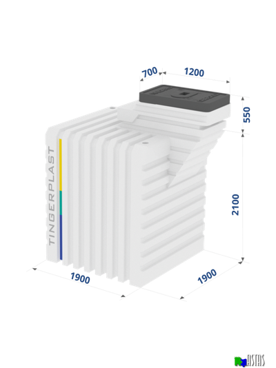 Погреб TINGARD 1900К