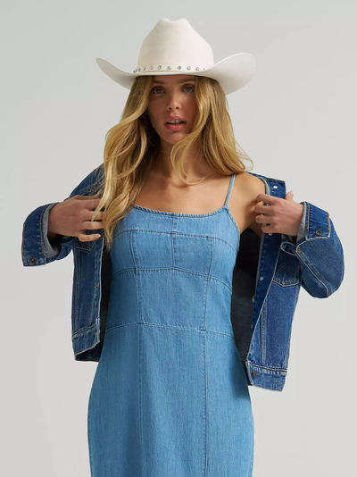 Куртка Wrangler® Women's Western Unlined Denim Jacket