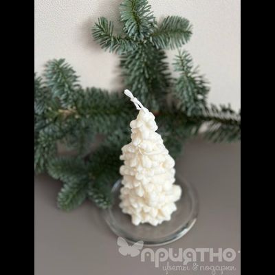 НОВОГОДНЯЯ СВЕЧА "ЁЛКА РОЖДЕСТВО"
