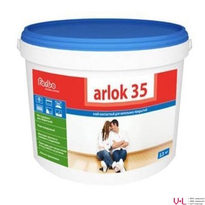 Клей универсальный для ПВХ покрытий Arlok 36, 6,5 кг.